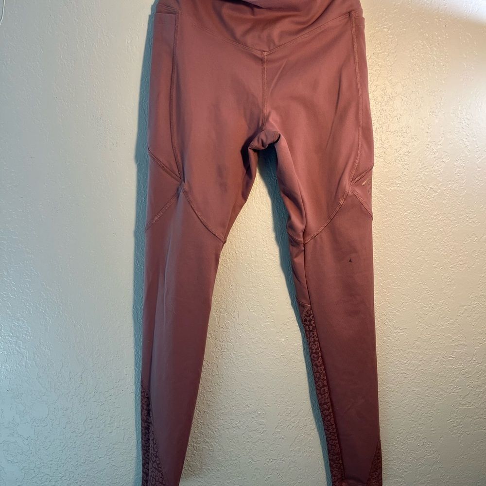 PINK Victoria's Secret Mauve Pink Leggings Tights SZ S Y2K Petite Activewear